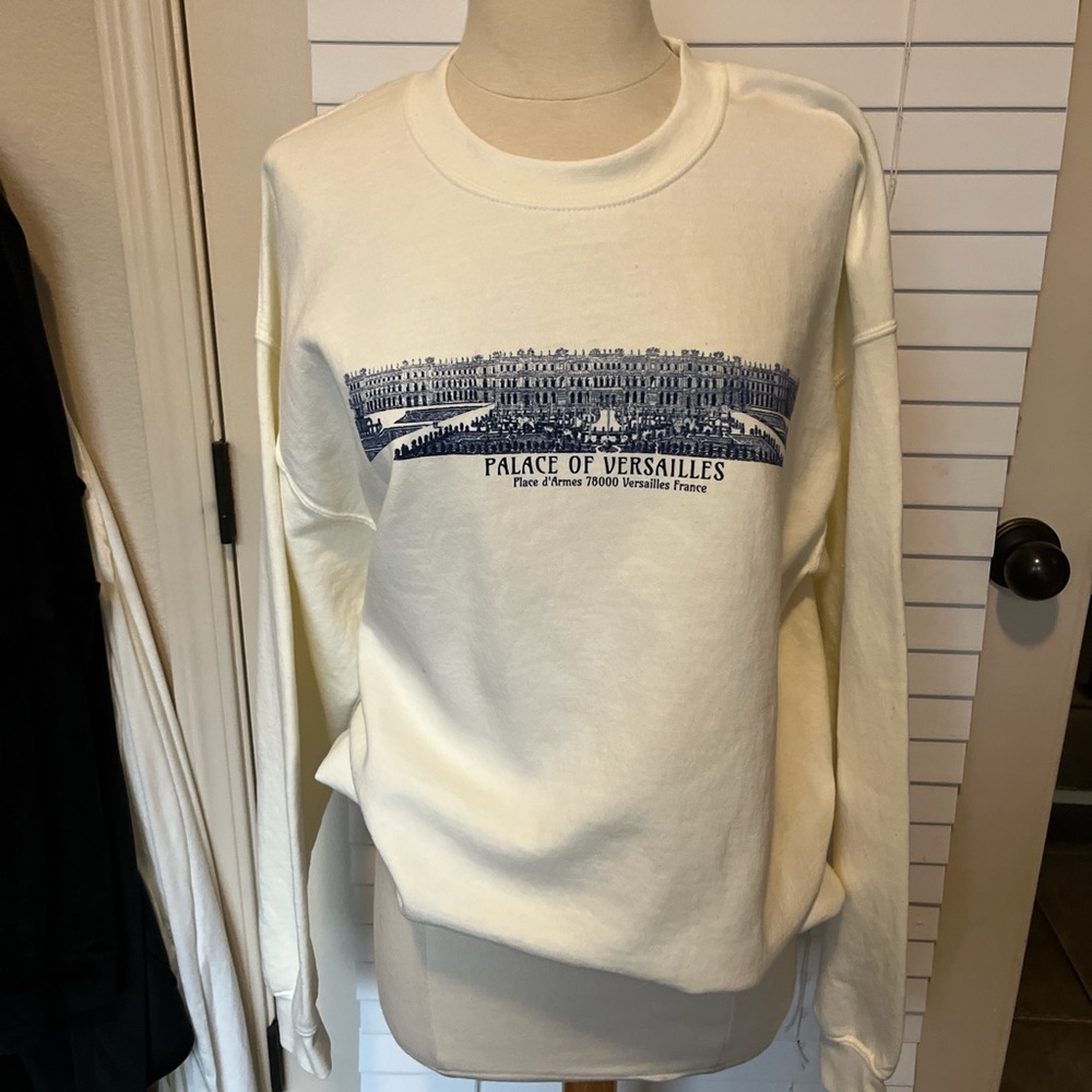 Palace of Versailles Cream Sweater
